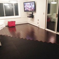 Wood floor polish 